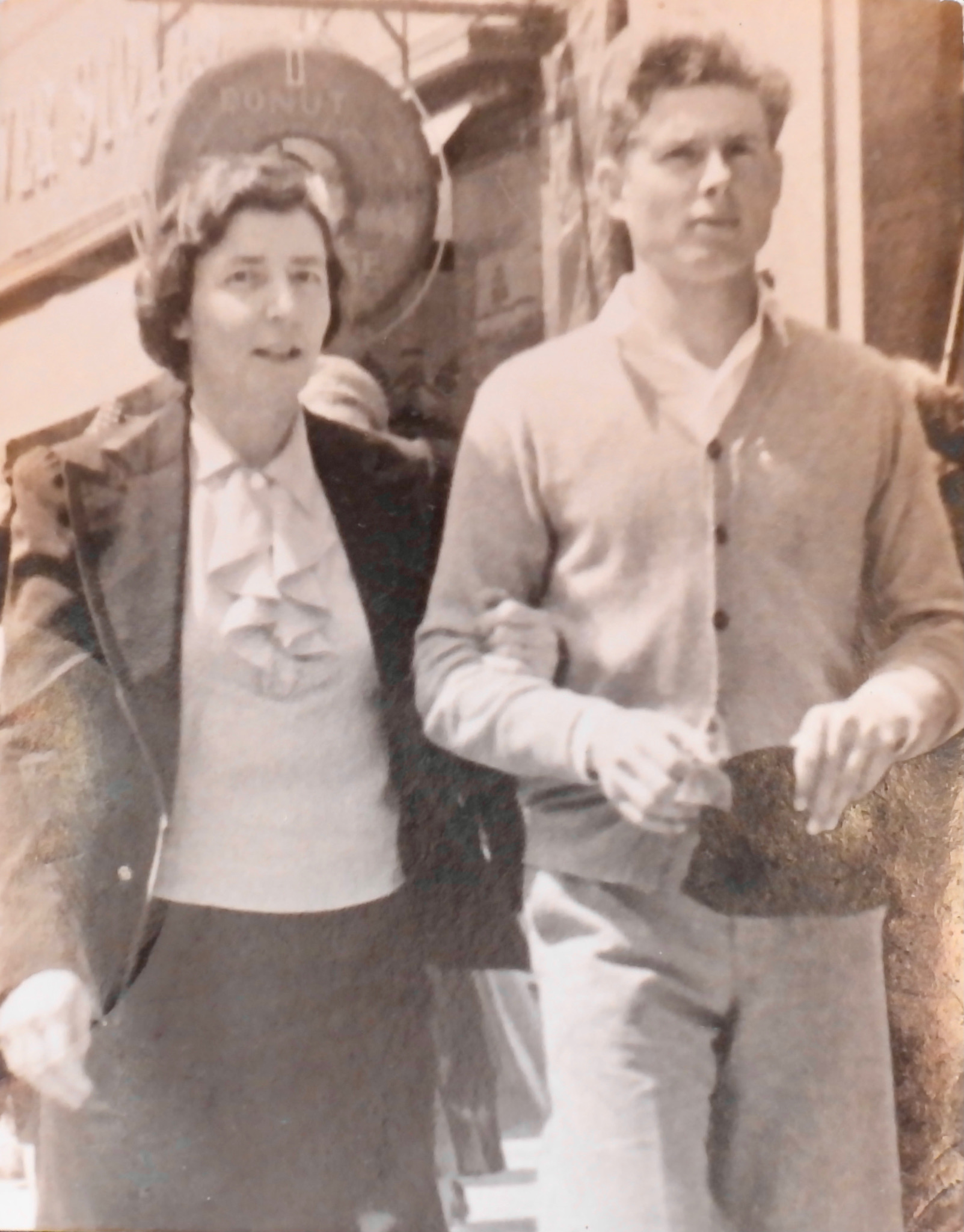 Old Mama and Robert in the early 40s.